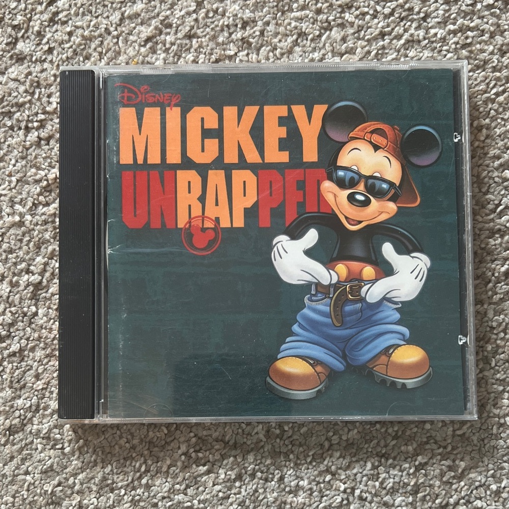 Disney Mickey Unrapped CD / 1994 Cover Album